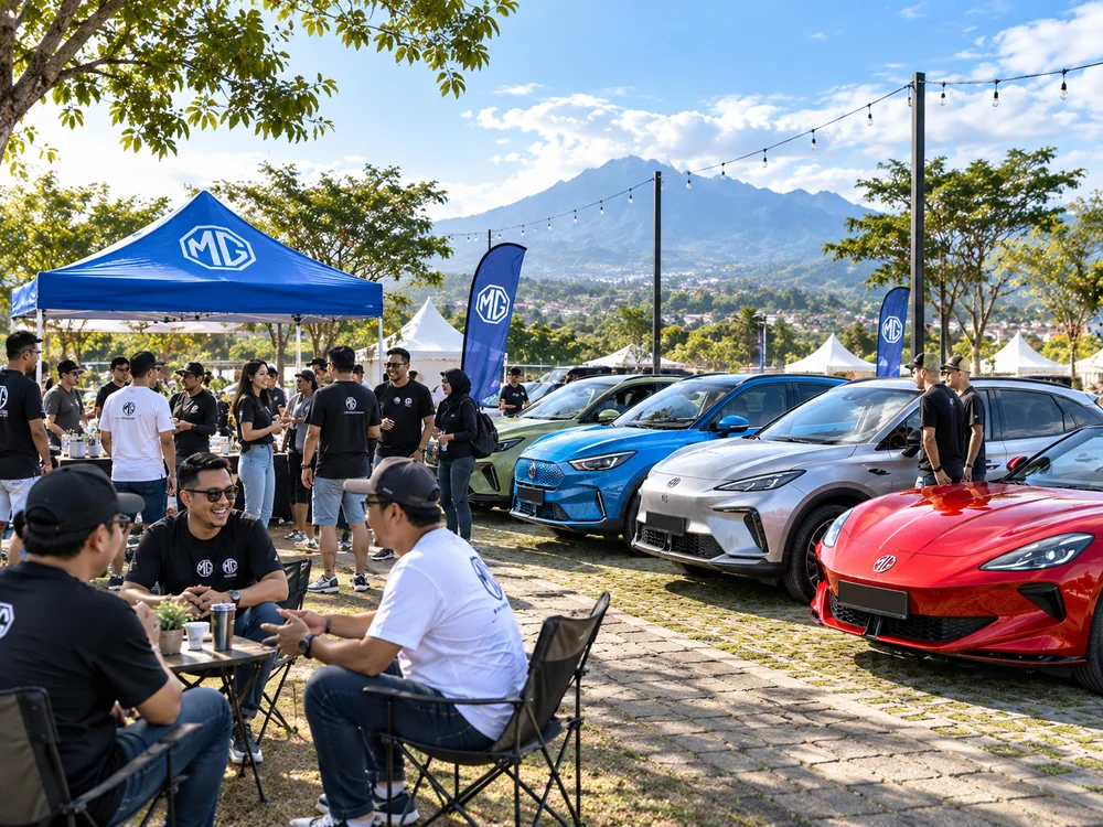 Ilustrasi AI — MGEVC at Community Festival