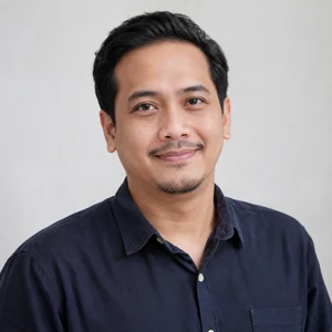 Potret AI, bukan pengurus sebenarnya
